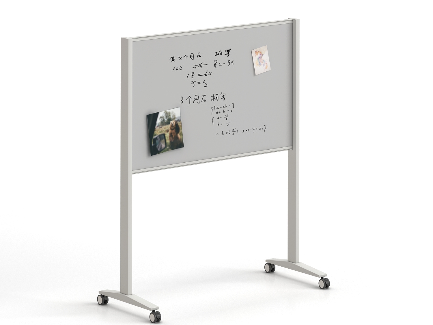 Movable writing board